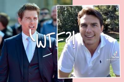 Why Everyone Is Flipping Out Over THAT Tom Cruise TikTok Video! - perezhilton.com