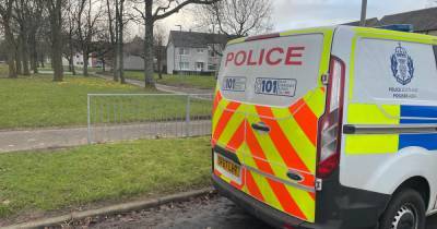 Brutal attack near Scots high school sees man seriously injured as cops lock down scene - www.dailyrecord.co.uk - Scotland