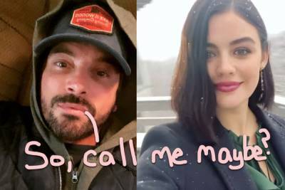 Couplin' Up! Skeet Ulrich Leaves Lucy Hale A Flirty IG Comment Following Up Last Week's PDA! - perezhilton.com