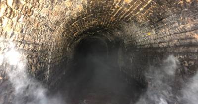 Inside the longest, deepest canal tunnel in the UK - just outside of Manchester - www.manchestereveningnews.co.uk - Britain - Manchester
