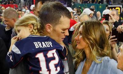 Tom Brady shows support for wife Gisele Bundchen in new video featuring daughter Vivian - hellomagazine.com