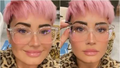 Demi Lovato Rocks Baby Bangs After Cutting Hair Even Shorter - www.glamour.com