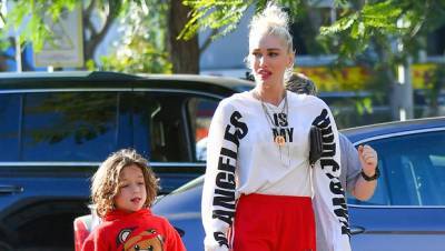 Gwen Stefani’s Son Apollo Looks So Grown Up In New Selfie With Mom For His 7th Birthday — Pic - hollywoodlife.com