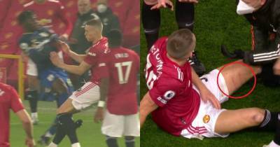 Southampton player Alexandre Jankewitz sent off after horror tackle on Manchester United midfielder Scott McTominay - www.manchestereveningnews.co.uk - Manchester