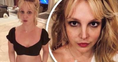 Britney Spears shares a 'big eye moment' selfie and reveals 2021 goals - www.msn.com