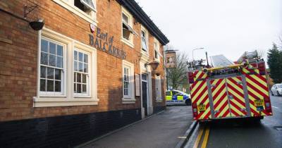 Firefighters rescue two dogs and a turtle after blaze breaks out at pub - www.manchestereveningnews.co.uk - Manchester