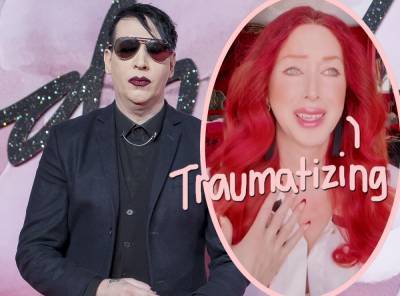 Stylist Claims Marilyn Manson Held A Gun To Her Head! - perezhilton.com
