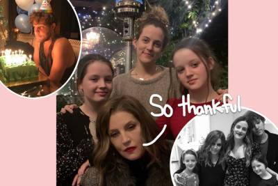 Lisa Marie Presley Says She 'Couldn't Have Made It' Following Son’s Death Without Her Daughters In Birthday Post - perezhilton.com