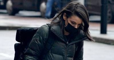 Dancing On Ice favourite Faye Brookes keeps a low profile in Manchester as she heads to rehearsals - www.manchestereveningnews.co.uk - Manchester