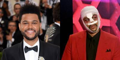 The Weeknd Reveals the Meaning Behind His Full-Face Bandages - www.justjared.com
