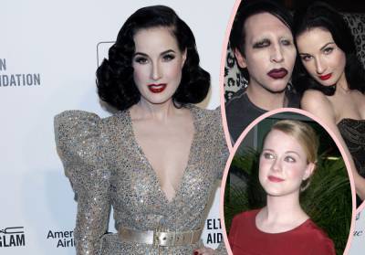 Dita Von Teese Responds To Claims Marilyn Manson Was Abusive -- And Spills Old Tea! - perezhilton.com