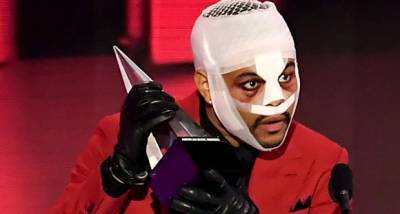The Weeknd explains his bizarre bandage look at the AMAs 2020; Takes a dig at Hollywood’s superficial culture - www.pinkvilla.com - USA