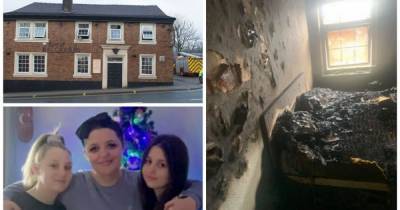 Pub landlady says she's 'lost everything' after a fire ripped through her home - www.manchestereveningnews.co.uk