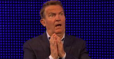 Bradley Walsh can't keep it together as brave contestant creates The Chase history - www.ok.co.uk