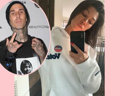 Here’s Why Kourtney Kardashian Hasn’t Made Her Relationship With Travis Barker IG Official Yet! - perezhilton.com