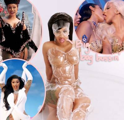 Cardi B Leaves Little To The Imagination & Makes Out With Multiple Women In Her Sexy Up Music Video! WATCH! - perezhilton.com