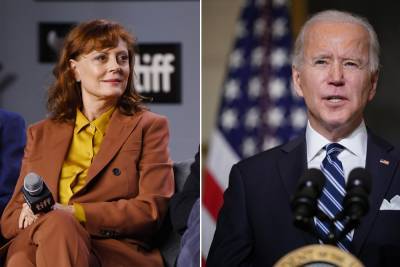 Susan Sarandon accuses Biden of pulling ‘bait and switch’ on COVID stimulus checks - nypost.com - USA