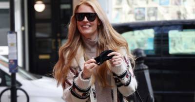 Cat Deeley unveils blonde hair transformation after bravely asking husband to dye her famous tresses at home - www.ok.co.uk