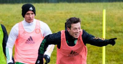 5 things we spotted at Celtic training as Callum McGregor sprint session has Scott Brown cracking up - www.dailyrecord.co.uk - city Lennoxtown