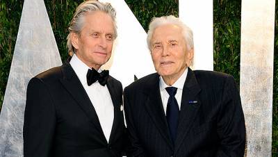 Michael Douglas Jokes Dad Kirk ‘Picked A Good Time To Check Out’ 1 Year After His Death At 103 - hollywoodlife.com