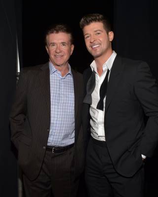 Robin Thicke - Andre Harrell - Alan Thicke - Robin Thicke’s Newest Album Was Inspired By His Late Dad Alan Thicke - etcanada.com