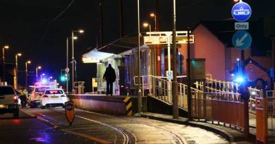 Boy taken to hospital and another arrested after police respond to reports of stabbing at tram stop - www.manchestereveningnews.co.uk - Manchester