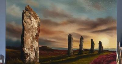 Meet the Skye painter bringing some of Scotland's stunning Jurassic landscapes to life - www.dailyrecord.co.uk - Scotland