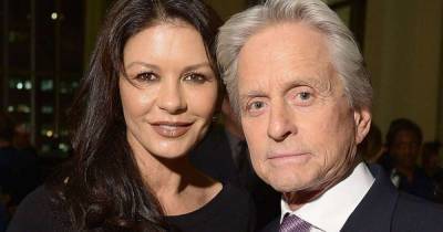 Catherine Zeta-Jones wows in lace as she shares glimpse inside eccentric NY living room - www.msn.com - New York