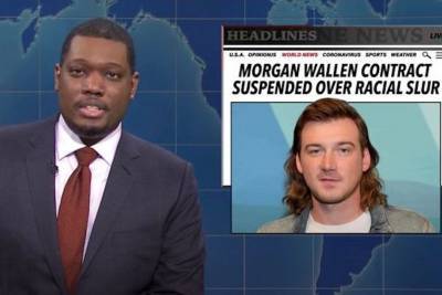 ‘SNL’: ‘Weekend Update’ Tackles Morgan Wallen N-Word Controversy Following His Recent Stint As Musical Guest - etcanada.com