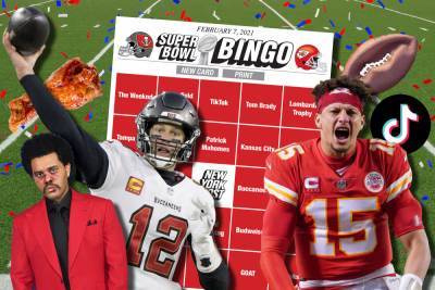 The Post’s Super Bowl 2021 BINGO cards for Buccaneers vs. Chiefs - nypost.com