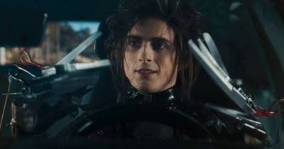 Timothee Chalamet Transforms Into Edward Scissorhands’ Son in Super Bowl Commercial With Winona Ryder - www.usmagazine.com