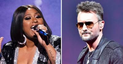 Jazmine Sullivan and Eric Church Sing the National Anthem at Super Bowl 2021: How Long Was Their Duet? - www.usmagazine.com - county Bay - Kansas City