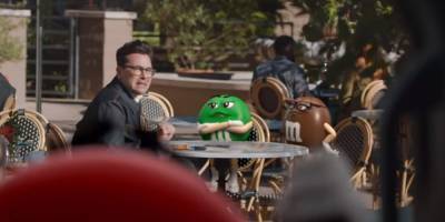 Watch Dan Levy’s Funny M&M’s Commercial for Super Bowl 2021 (Video) - www.justjared.com