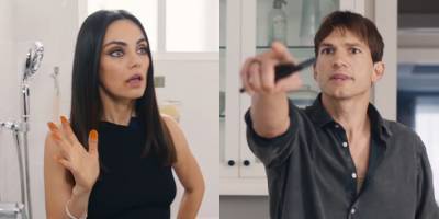 Mila Kunis Steals Ashton Kutcher's Cheetos in Hilarious Super Bowl Commercial, Also Starring Shaggy - Watch Now! - www.justjared.com