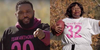 Anthony Anderson Plays Football Against His Mom in T-Mobile Super Bowl Commercial - Watch Now! - www.justjared.com - Kansas City
