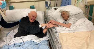 Heartbreaking moment a couple married for 70 years were brought to see each other in hospital - before they both died with Covid - www.manchestereveningnews.co.uk