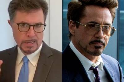 Robert Downey Jr Offers Stephen Colbert an Open ‘Avengers’ Position – But Not THAT One (Video) - thewrap.com - county Bay