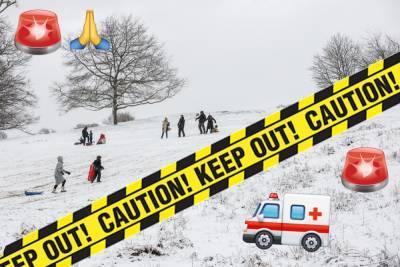 16-Year-Old Girl Killed & Toddler Injured After Terrible Sledding Accident In Upstate NY - perezhilton.com - New York