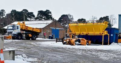 Scots council worker raced to hospital after being 'crushed by snowploughs' at depot - www.dailyrecord.co.uk - Scotland