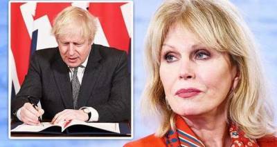 Joanna Lumley's brutal Brexit summary of meddling EU: 'Easier for hung jury to agree' - www.msn.com - Britain - county Stone - Eu