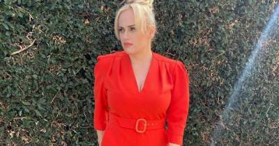 Rebel Wilson wows in a flatter-figuring red jumpsuit you need to see to believe - www.msn.com
