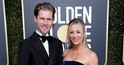 Kaley Cuoco Cries as Husband Karl Cook Surprises Her for Golden Globes 2021 - www.usmagazine.com