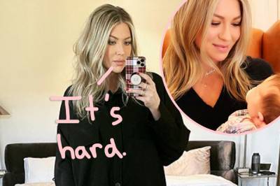 Stassi Schroeder Gets Candid About Her Body Image Issues 7 Weeks After Giving Birth - perezhilton.com - city Hartford