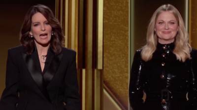 Tina Fey and Amy Poehler Skewer HFPA for Lack of Black Members in 2021 Golden Globes Monologue - www.etonline.com - New York - Los Angeles