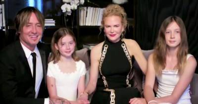 Nicole Kidman and Keith Urban Give Rare Look at Daughters While Watching the 2021 Golden Globes From Home - www.usmagazine.com