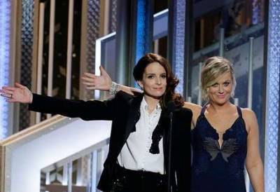 Golden Globes 2021: Amy Poehler and Tina Fey take aim at James Corden and Sia in fiery monologue - www.msn.com - Paris