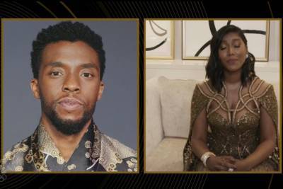 Watch Chadwick Boseman Widow’s Tearful Golden Globes Acceptance: ‘He Would Say Something Beautiful’ (Video) - thewrap.com