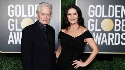 Catherine Zeta-Jones and Michael Douglas and More Stunning Celebrity Couples at the 2021 Golden Globes - www.etonline.com - New York - Beverly Hills