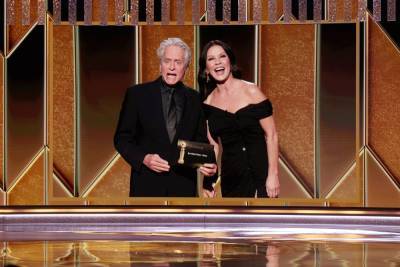Michael Douglas And Catherine Zeta-Jones Make Stunning Appearance At Golden Globes - etcanada.com