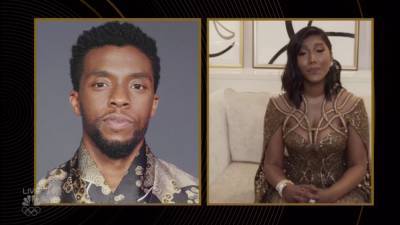 Chadwick Boseman’s Wife, Taylor Simone Ledward, Accepts Posthumous Golden Globe On His Behalf In Emotional Speech - etcanada.com
